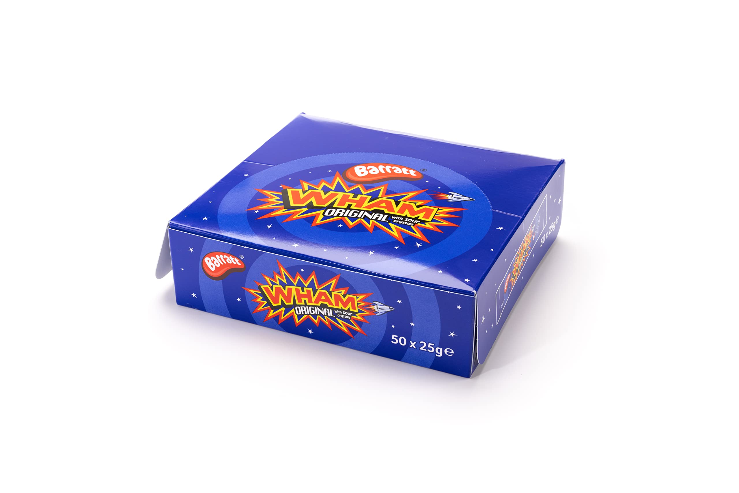 Wham Wham Bar Retro Flavour Sweets - 50 Piece Sealed Box