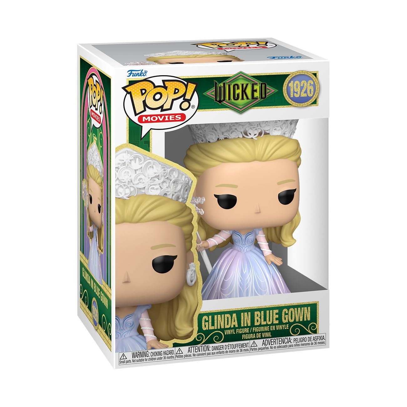 Funko Pop! Movies: Wicked - Glinda in Blue Gown Vinyl Figure (86671)