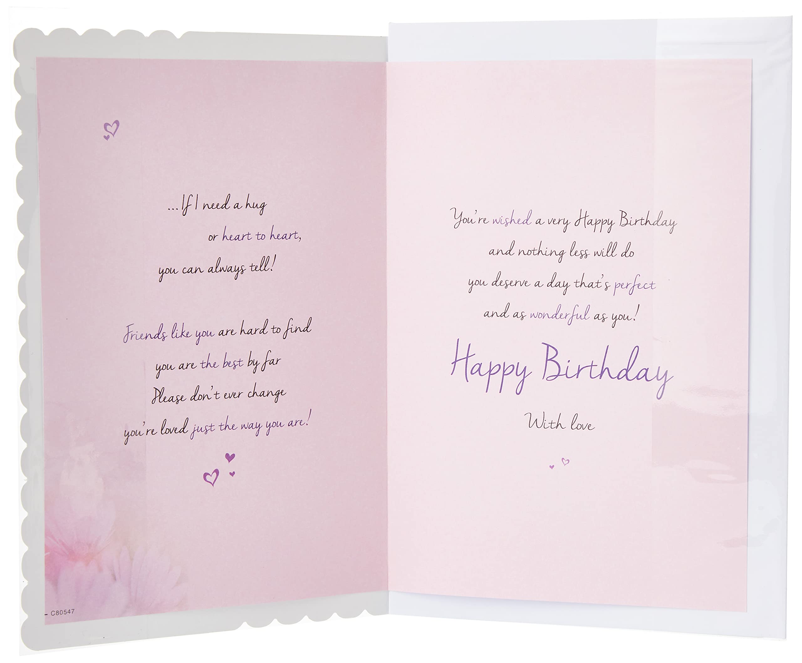 Piccadilly Greetings Regal Birthday Card for Friend | 9 x 6 Inches | Designed & Made in the UK