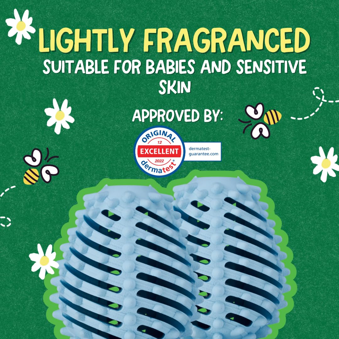 Ecoegg - Dryer Balls Fresh Linen Scented | Reduces Drying Time | Tumble Dryer Eggs 3