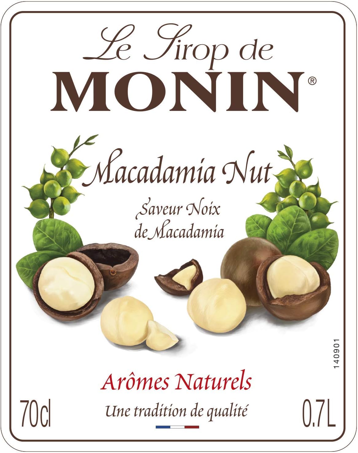 MONIN Macadamianusssirup 700 ml 3