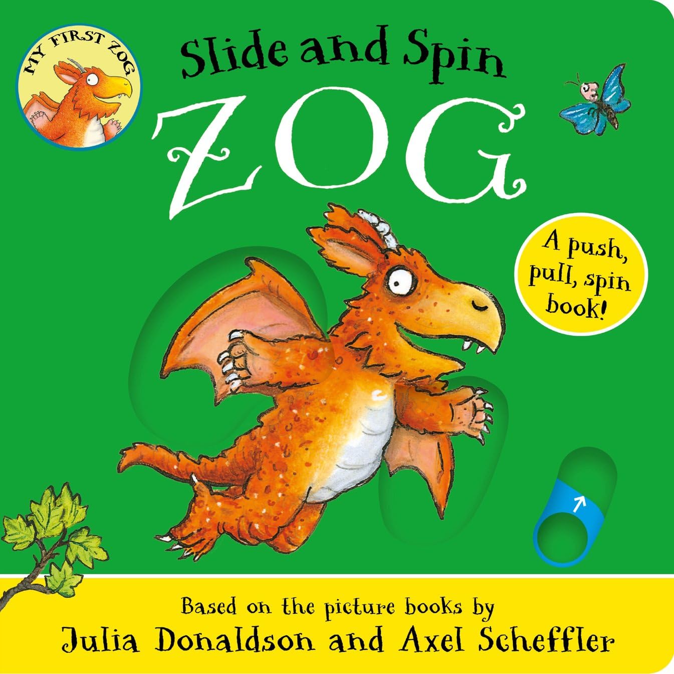 Alison Green Books Zog - Slide and Spin Activity Book | Board Book | Ages 2-6