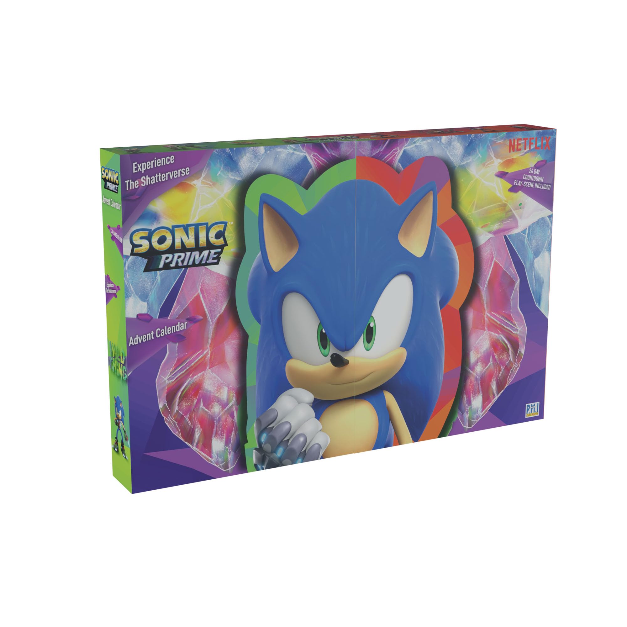 Bandai Sonic Prime Advent Calendar - 24 Surprise Toys & Collectible Figures 7