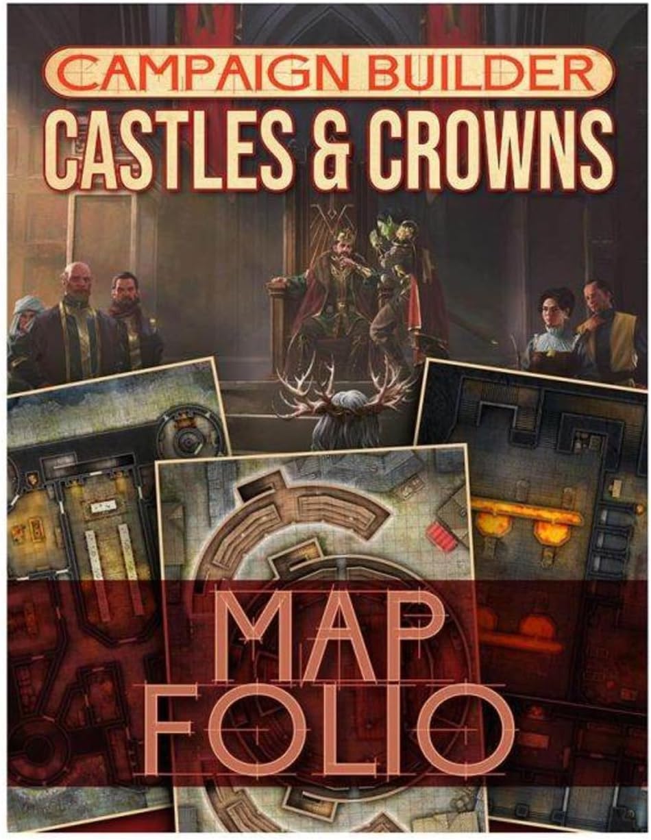 Kobold Press Campaign Builder: Castles & Crowns Map Folio