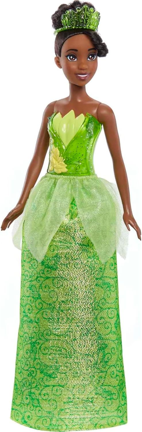 Disney Princess Tiana Posable Fashion Doll - Sparkling Movie-Inspired Outfit, Ages 3+ 3