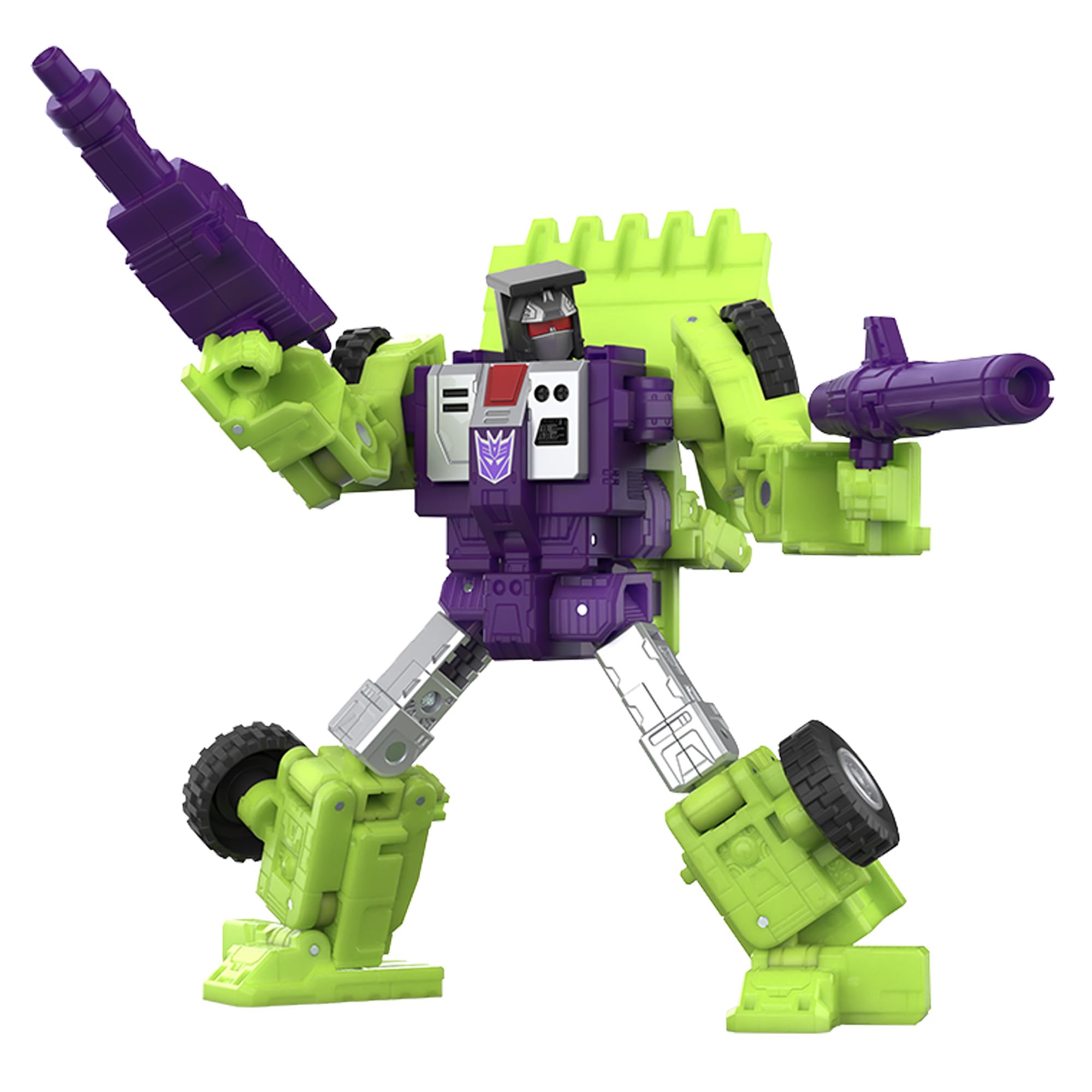 Transformers Studio Series Voyager Class Constructicon Scrapper Action Figure | 6.5-inch | 17 Steps