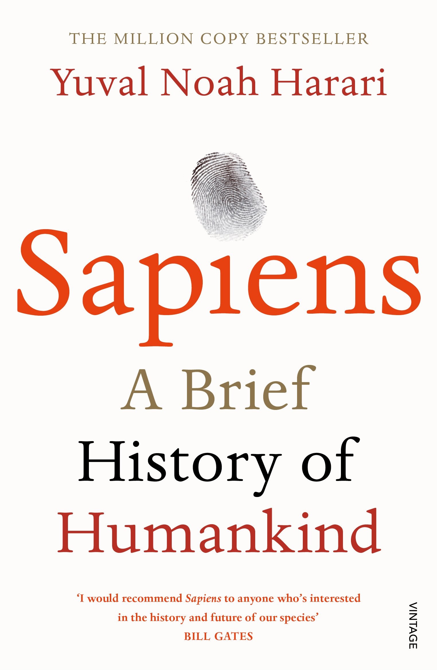Vintage Sapiens: A Brief History of Humankind by Yuval Noah Harari | International Edition Paperback 1