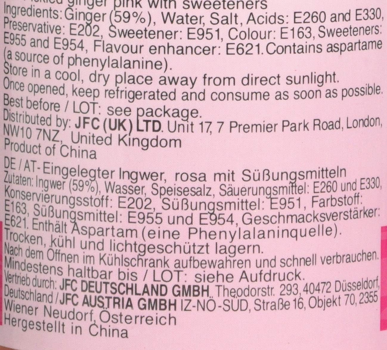 Wagaya - Rosa Sushi-Ingwer GARI (340g) 4