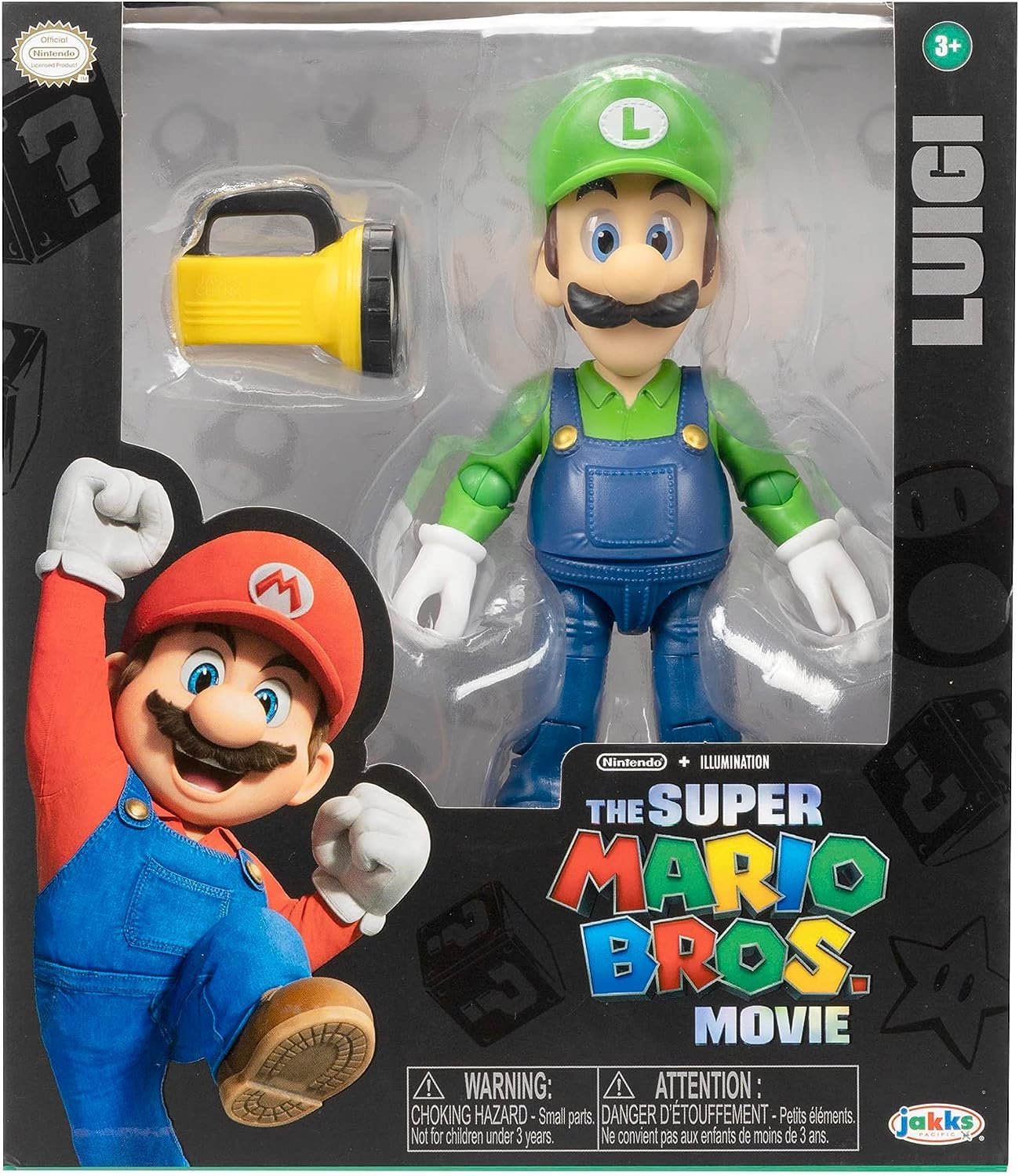 The Super Mario Bros. Movie - 5" Luigi Action Figure with Flashlight Accessory 15