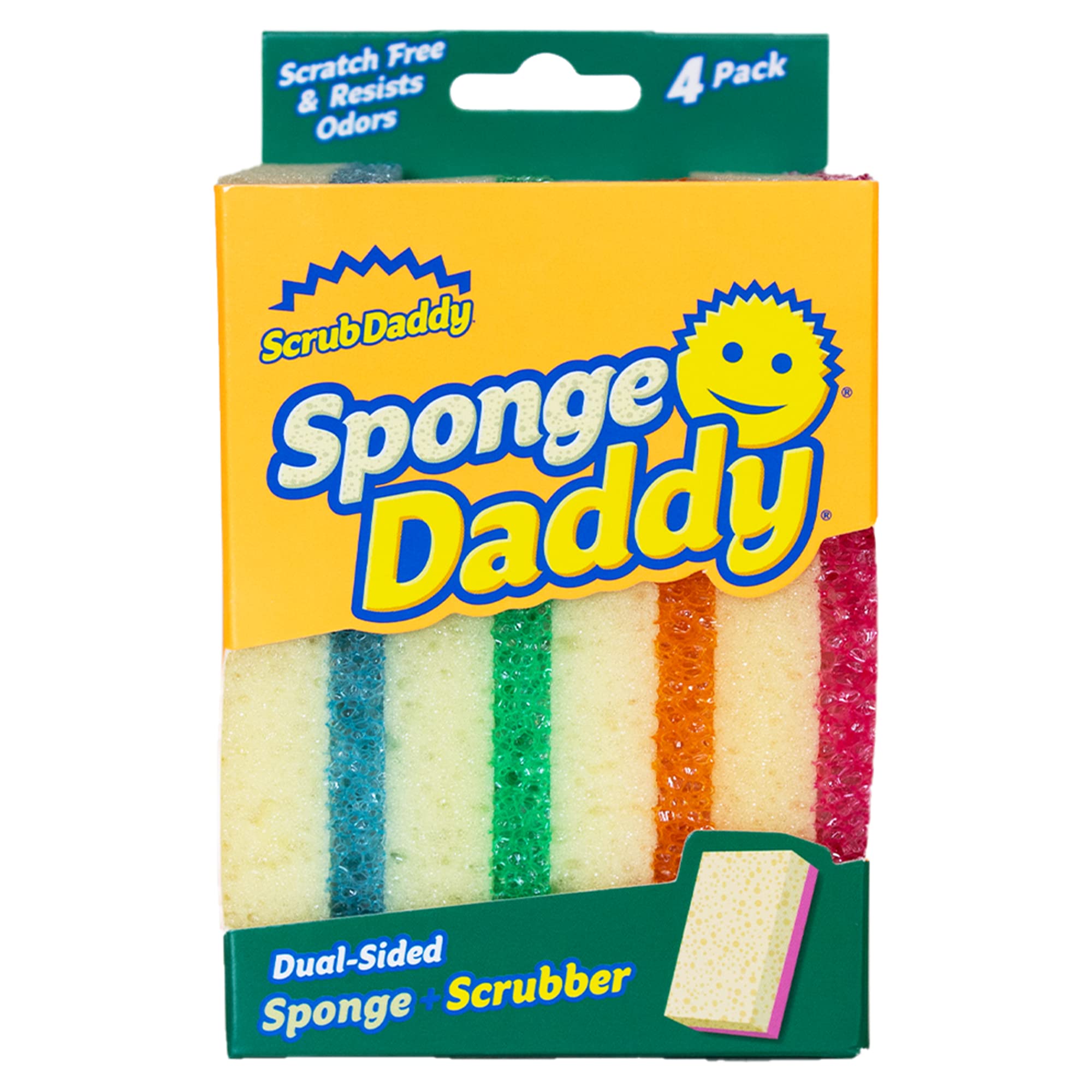 Scrub Daddy - Sponge Daddy Dual-Sided Scrubber Sponge for Dishes & Surfaces 10