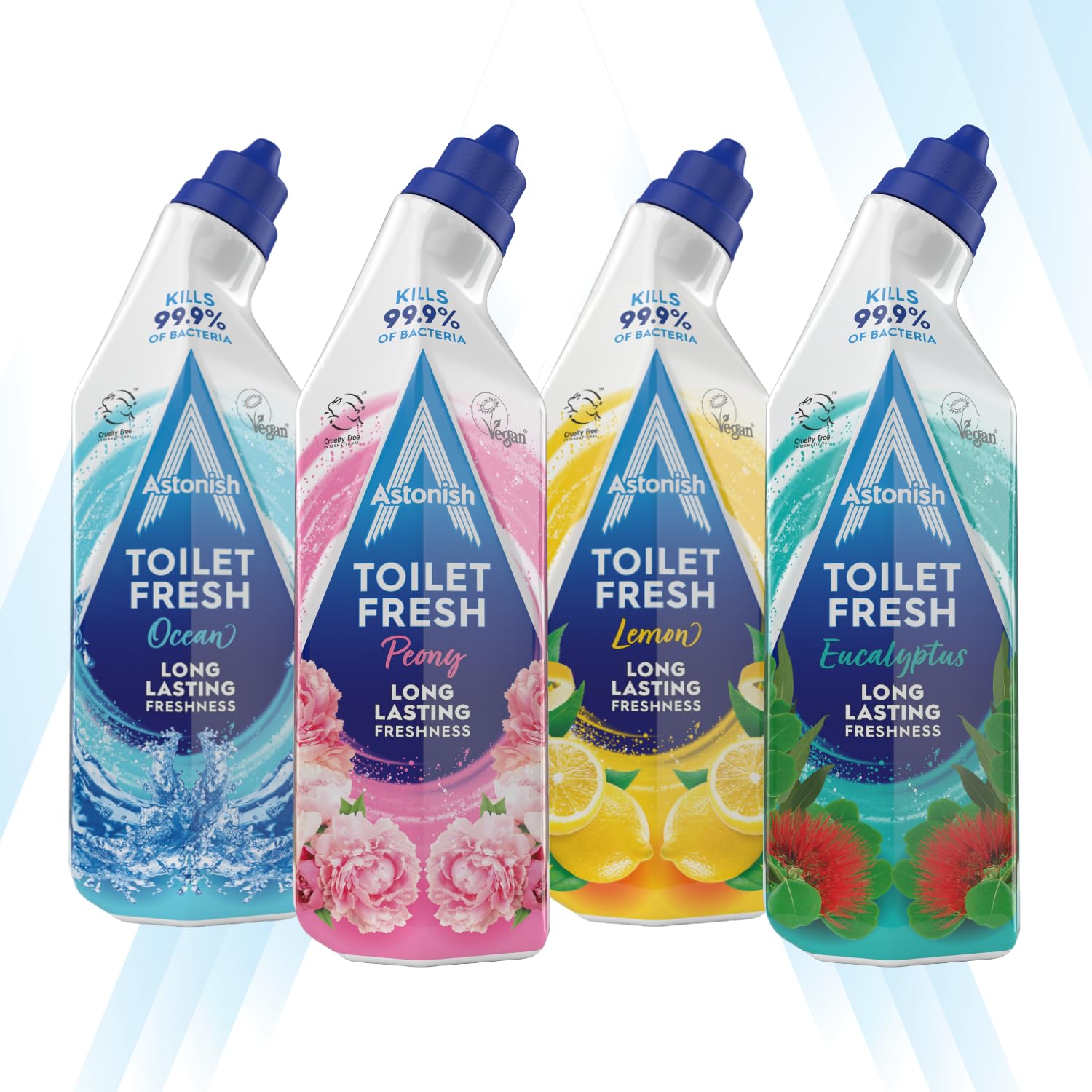Astonish Eucalyptus Toilet Fresh Gel - Kills 99.9% Bacteria, Prevents Limescale | 750 ml 3