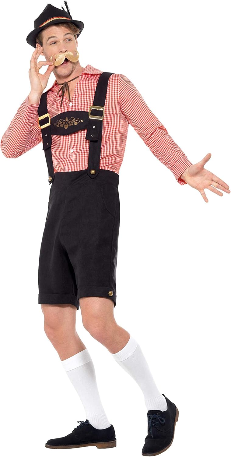 Smiffys Oktoberfest Costume - Adult Fancy Dress for Role Play 3