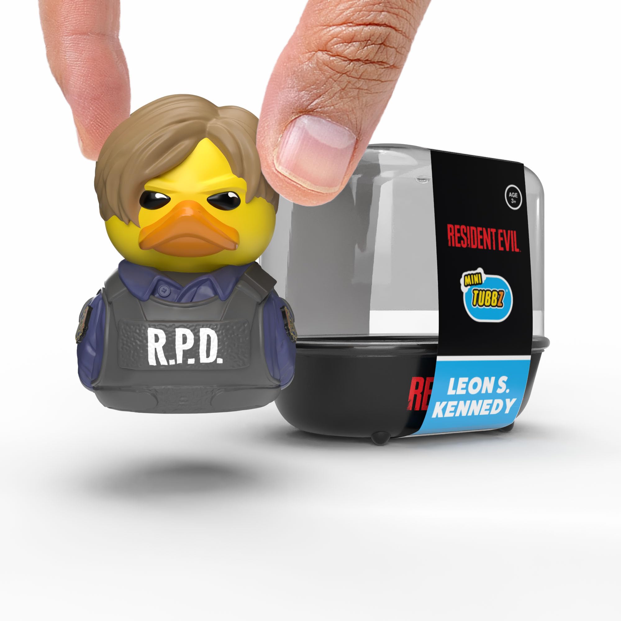 TUBBZ Mini: Resident Evil - Leon S. Kennedy Cosplaying Rubber Duck Vinyl Figure