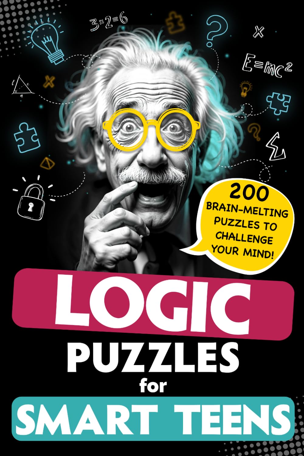 Originale Educ Logic Puzzles for Smart Teens - 200 Challenging Brain Teasers | Ages 12-17 | Paperback 1