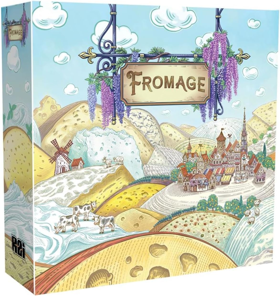 Road To Infamy Games Fromage Board Game 1