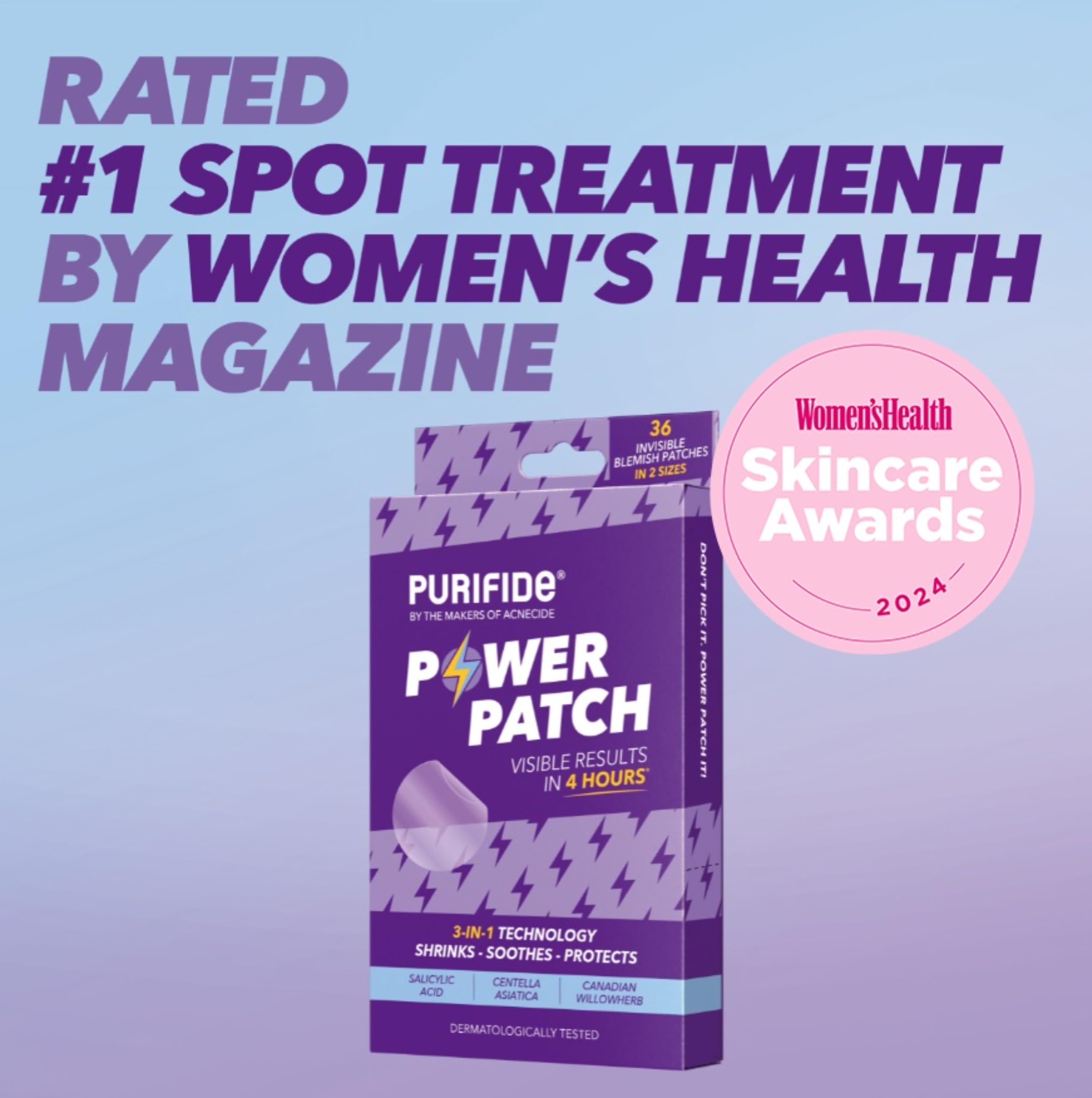 Acnecide - Purifide Power Pimple Patches (36 Count) 3