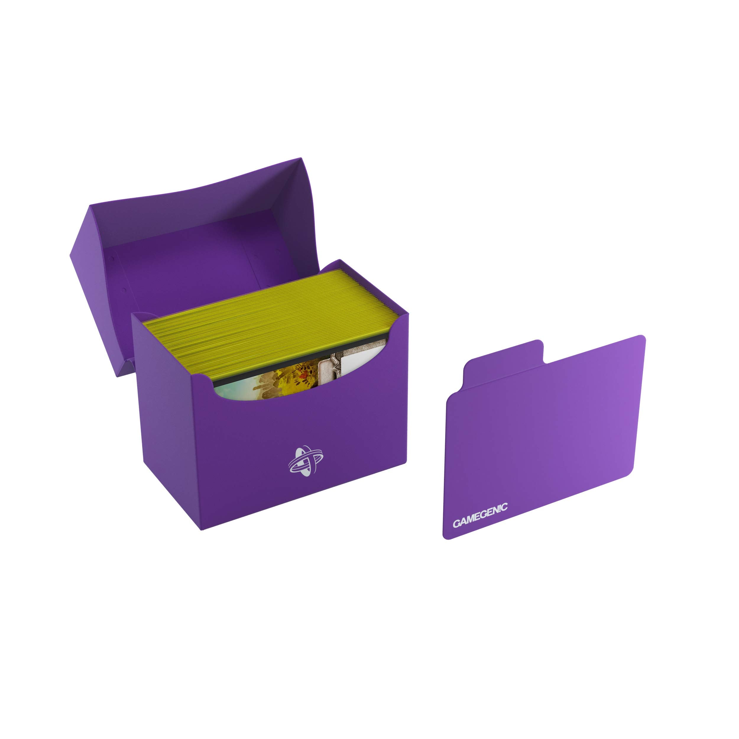 Gamegenic 80-Card Side Holder - Purple Deck Box for TCGs 3