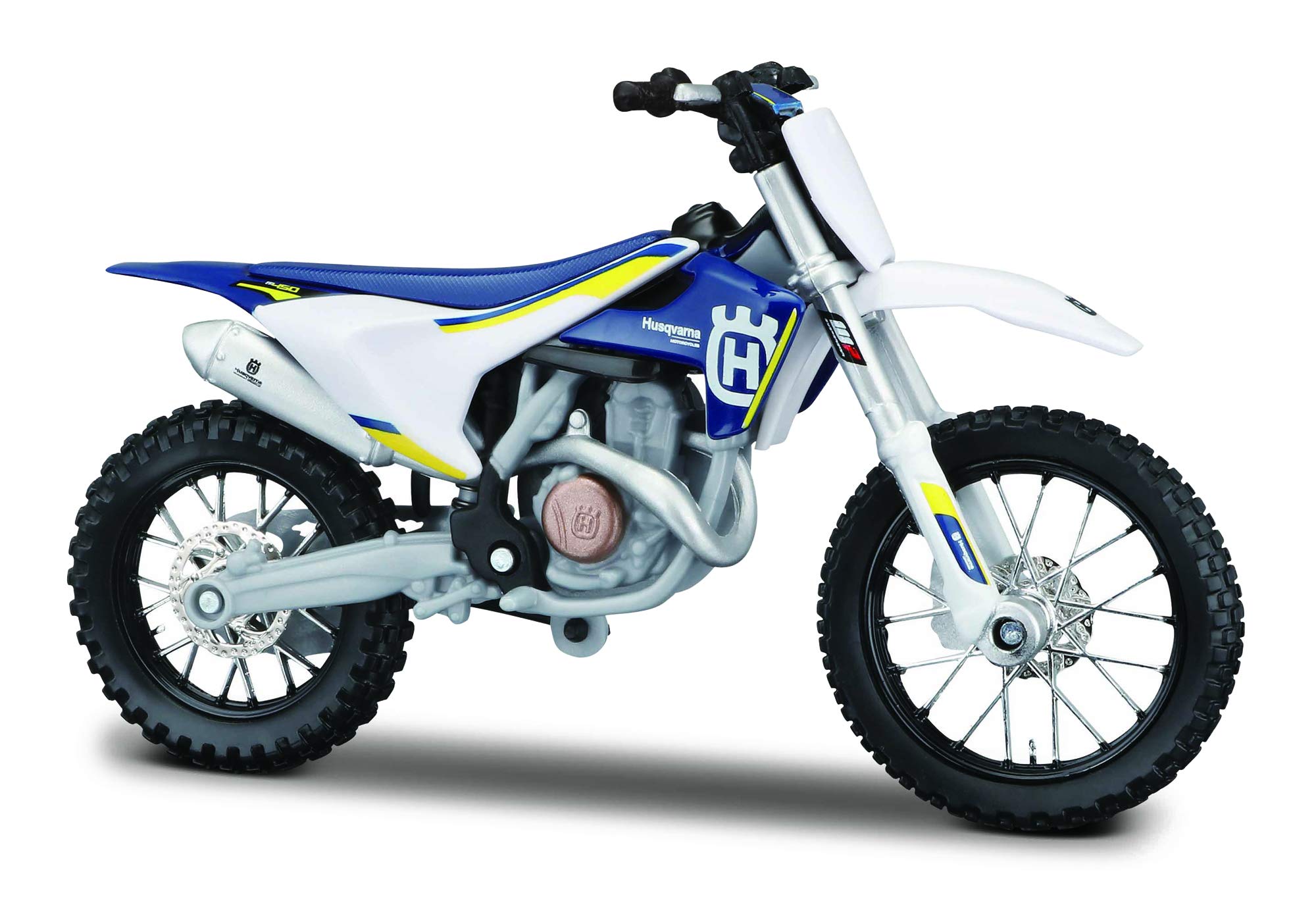 Maisto Husqvarna FC 450 Motorbike - 1:18 Scale Diecast Model | 22cm Long
