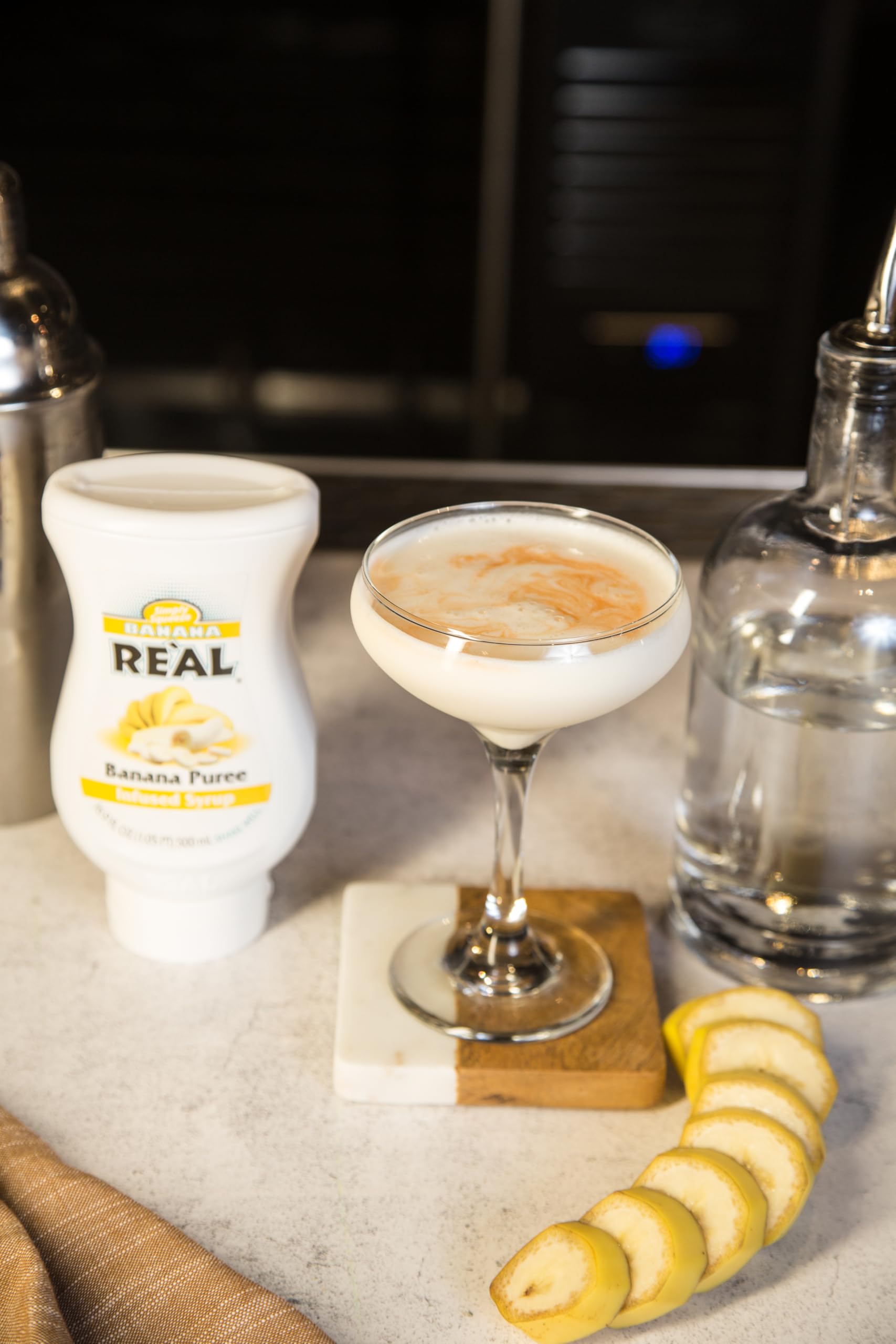 Reàl Infused Exotics Banana Puree Infused Fruit Syrup | 500 ml | Vegan, Gluten Free 6