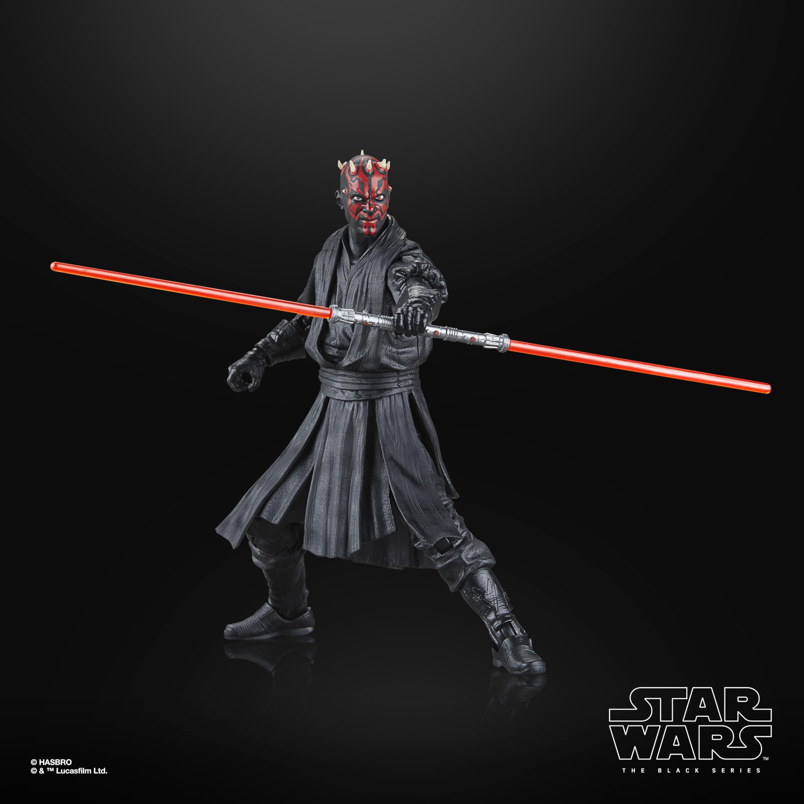 Star Wars The Black Series Darth Maul 6-Inch Action Figure - The Phantom Menace Collectible 3