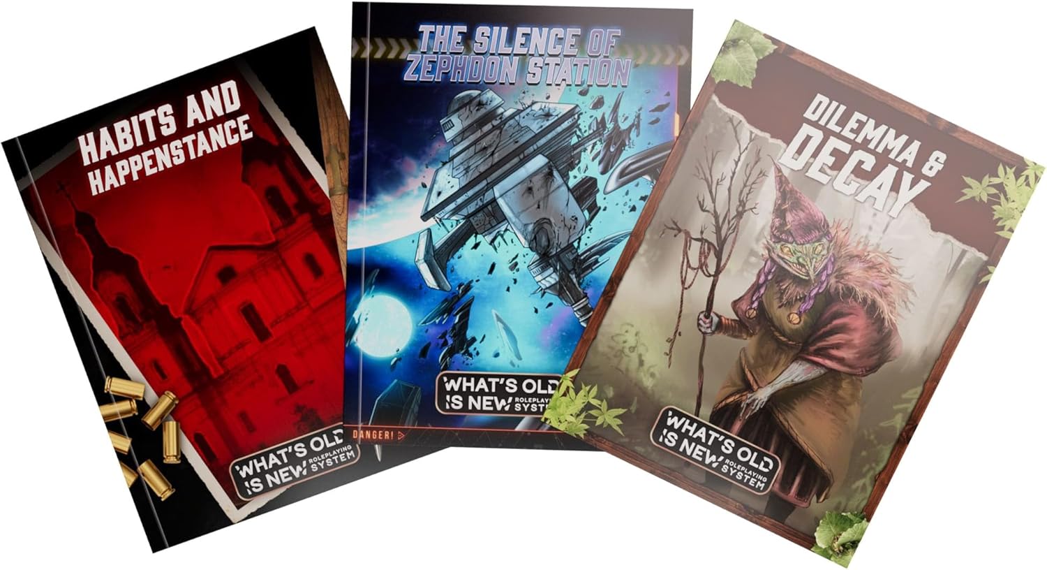 Modiphius WOIN Starter Box Set - What's Old Is New Roleplaying System