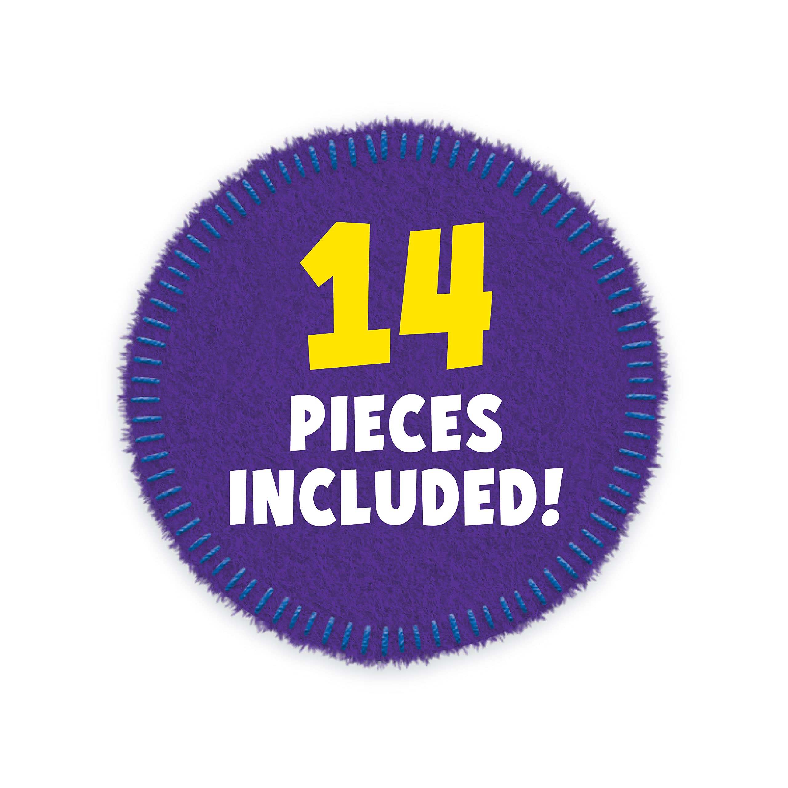 Blue's Clues & You Deluxe Play-Along Figure Set - 14-Piece Poseable Playset for Kids 8