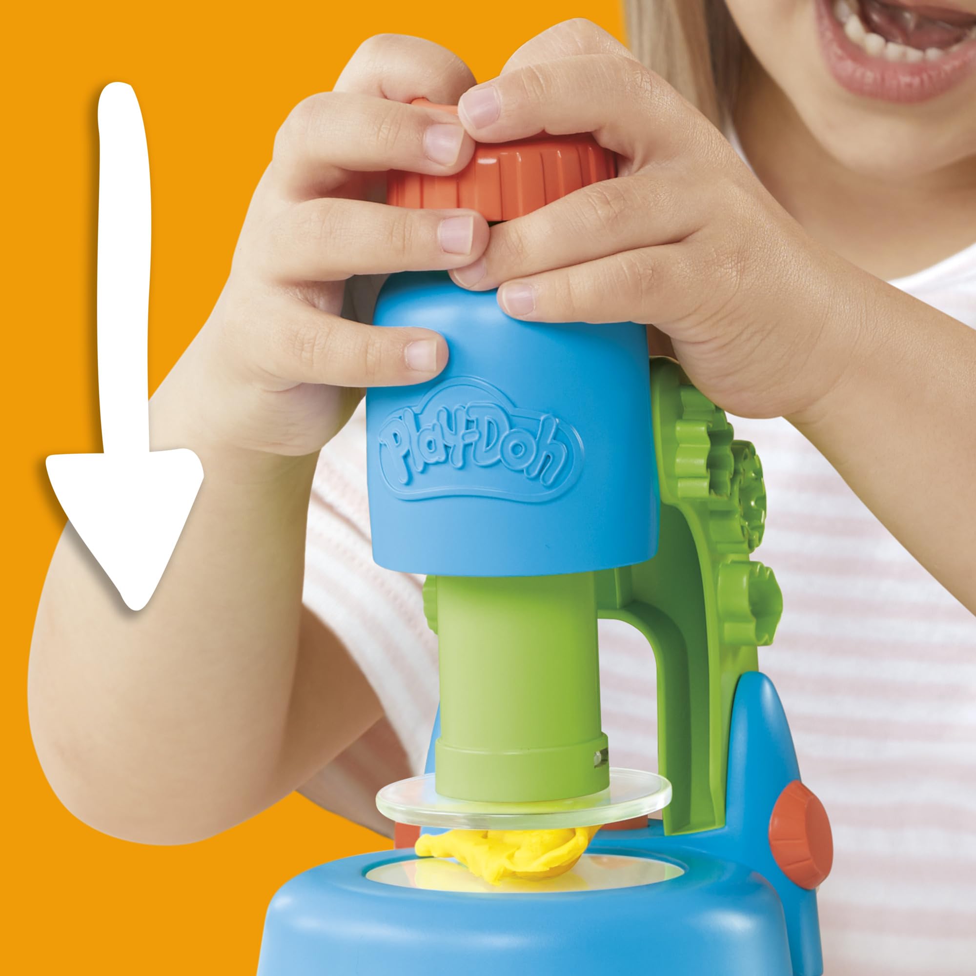 Play-Doh Light &amp; Look Mikroskop-Spielset – pädagogisch wertvolles Wissenschaftsspielzeug für Kinder ab 3 Jahren 3