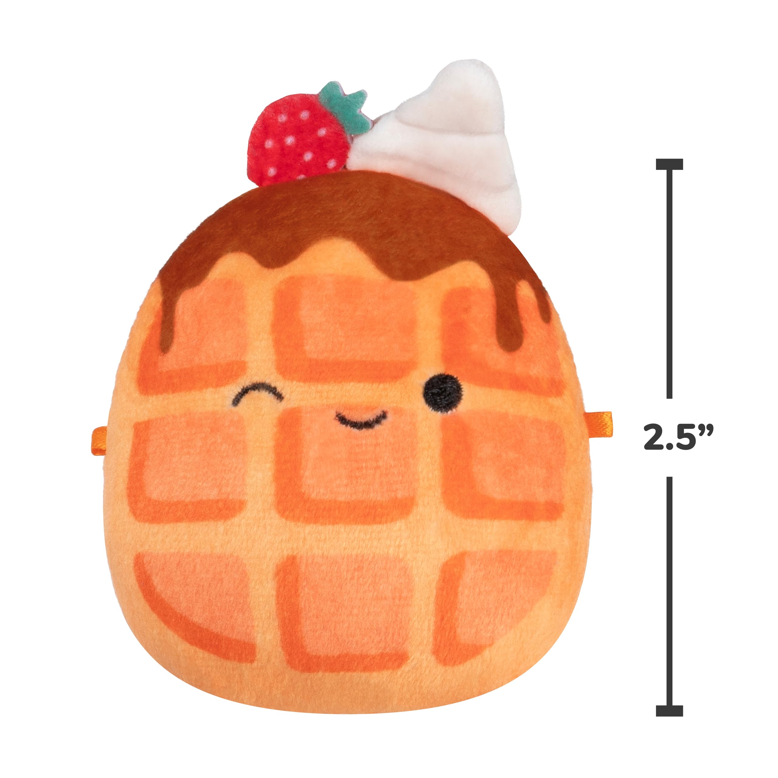 Micromallows Squishmallows 3-Pack Plush - Auggie the Cuttlefish, Zinx the Alien, Weaver the Waffle 13