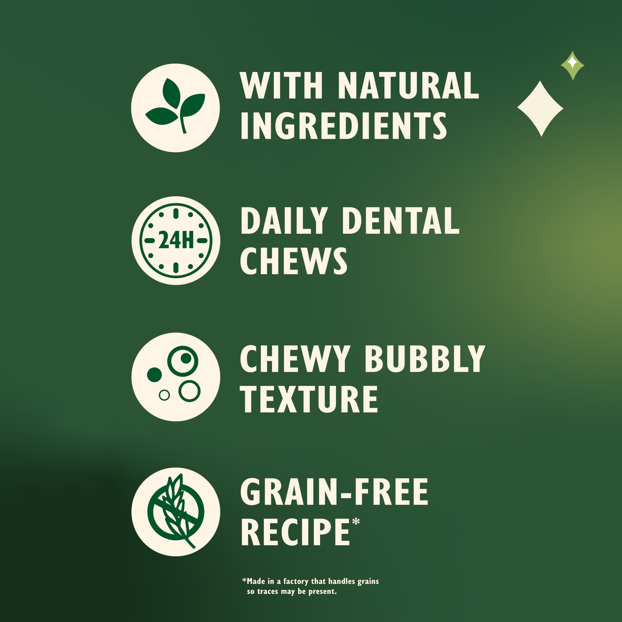 Lily's Kitchen Woofbrush Natural Dental Sticks for Adult Dogs | Pack of 7 (130g)