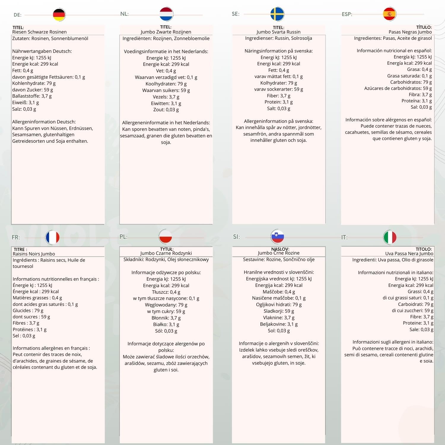 Wholefood Earth Jumbo Black Raisins 1 kg - GMO Free, High Fibre Dried Fruit 3