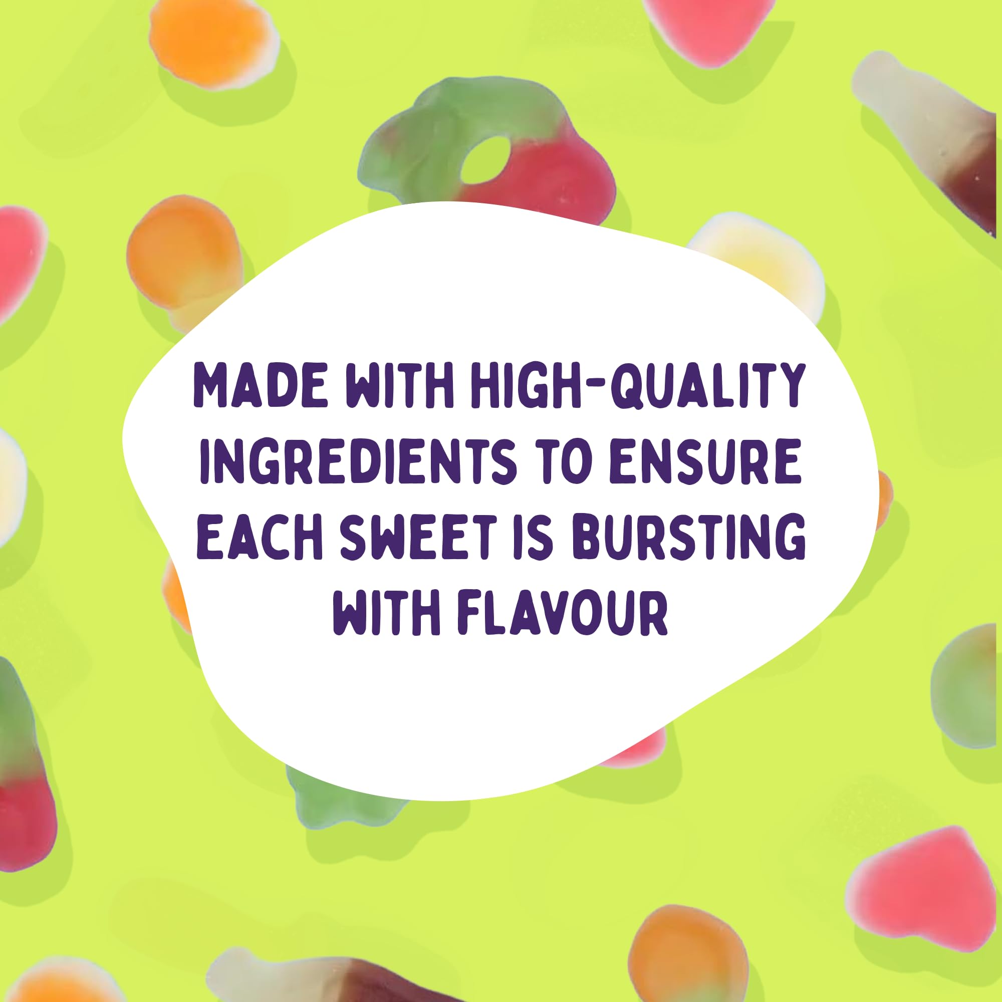 Bonds of London Pick 'n' Mix Station Jelly Mix - Retro Chewy Sweets | 1 kg Bag 4
