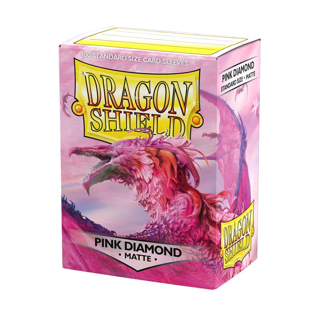 Dragon Shield Matte Pink Diamond Sleeves (Box of 100) - Arcane Tinmen 3