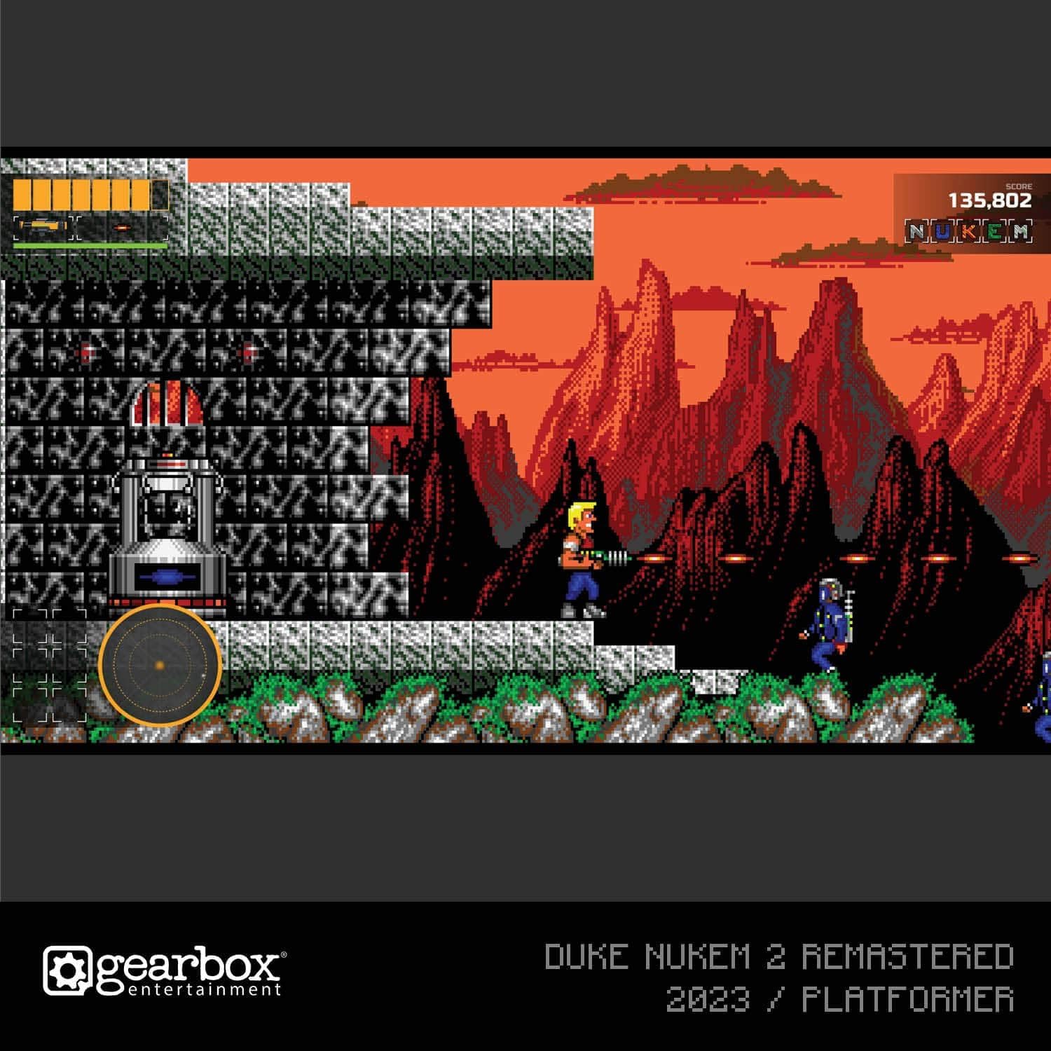 Duke Nukem Collection 1 - Evercade Blaze Red Cartridge 5