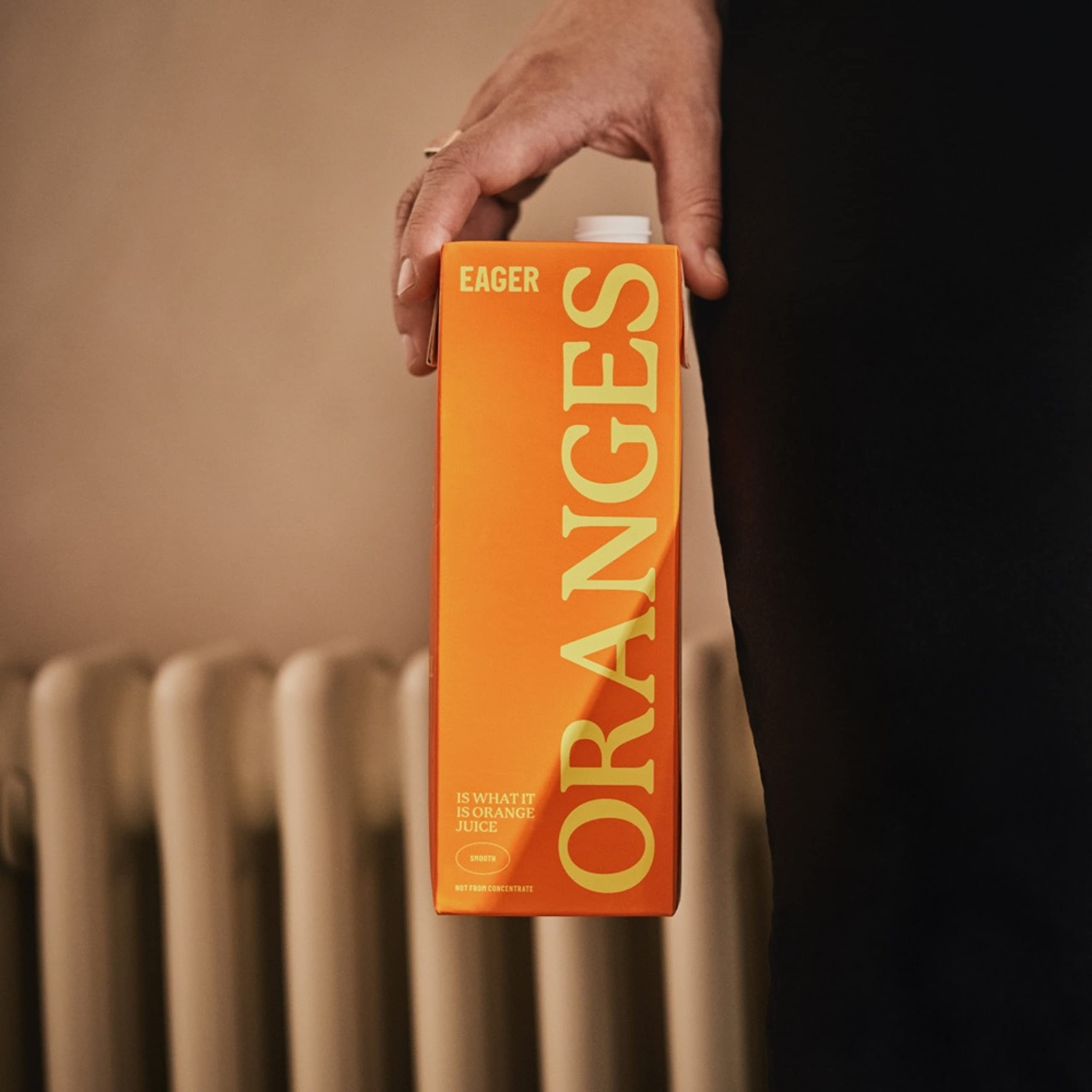 Eager - Orange Juice with Bits 100% Squeezed Not From Concentrate 3