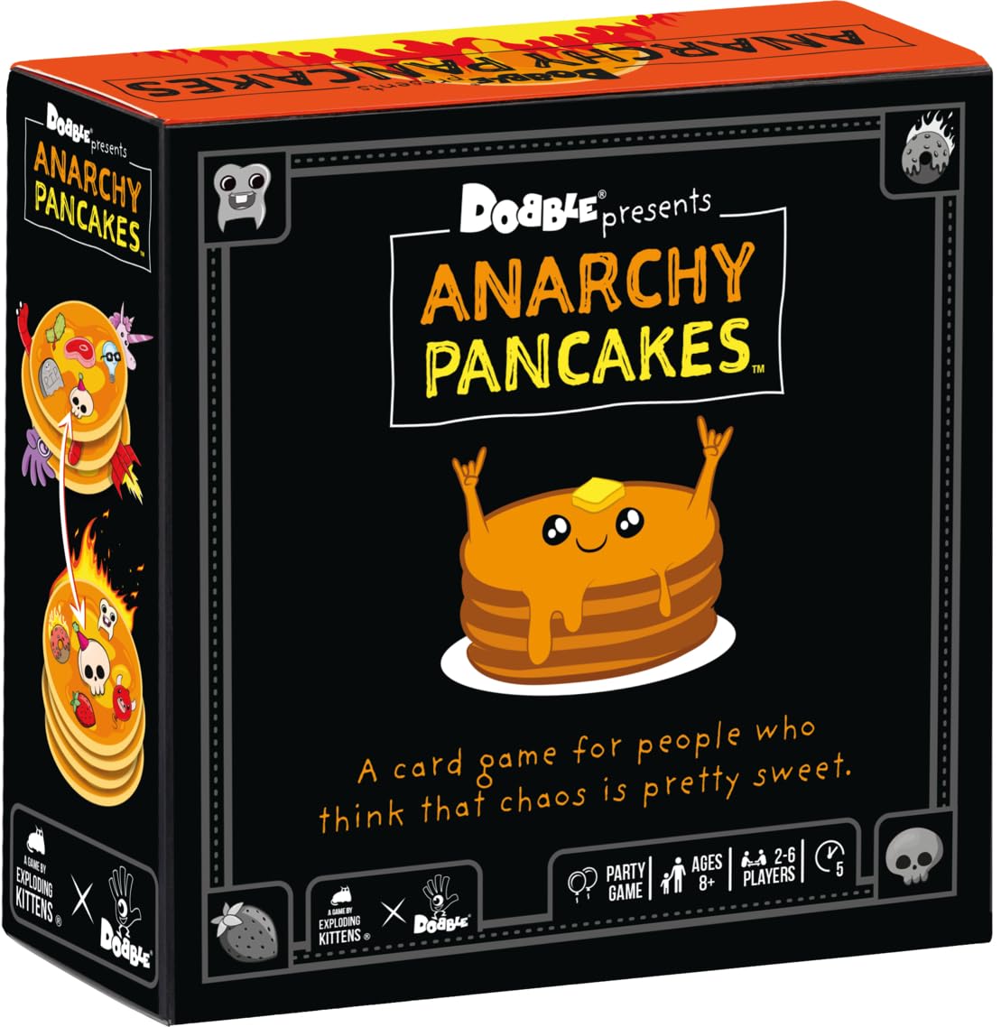 Asmodee Anarchy Pancakes Kartenspiel 1
