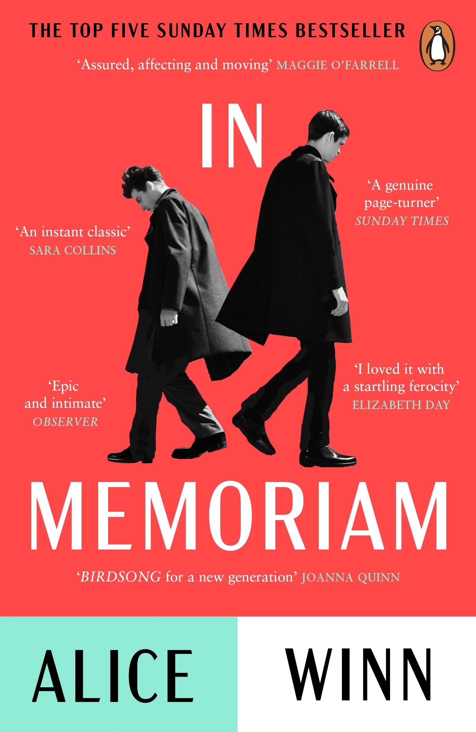 Penguin In Memoriam by Alice Winn | 20th Century Historical Romance Paperback 1