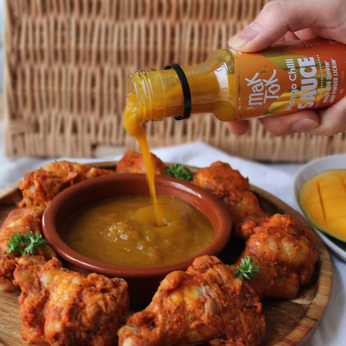 Mak Tok Authentische malaysische Mango-Chili-Sauce, 112 g