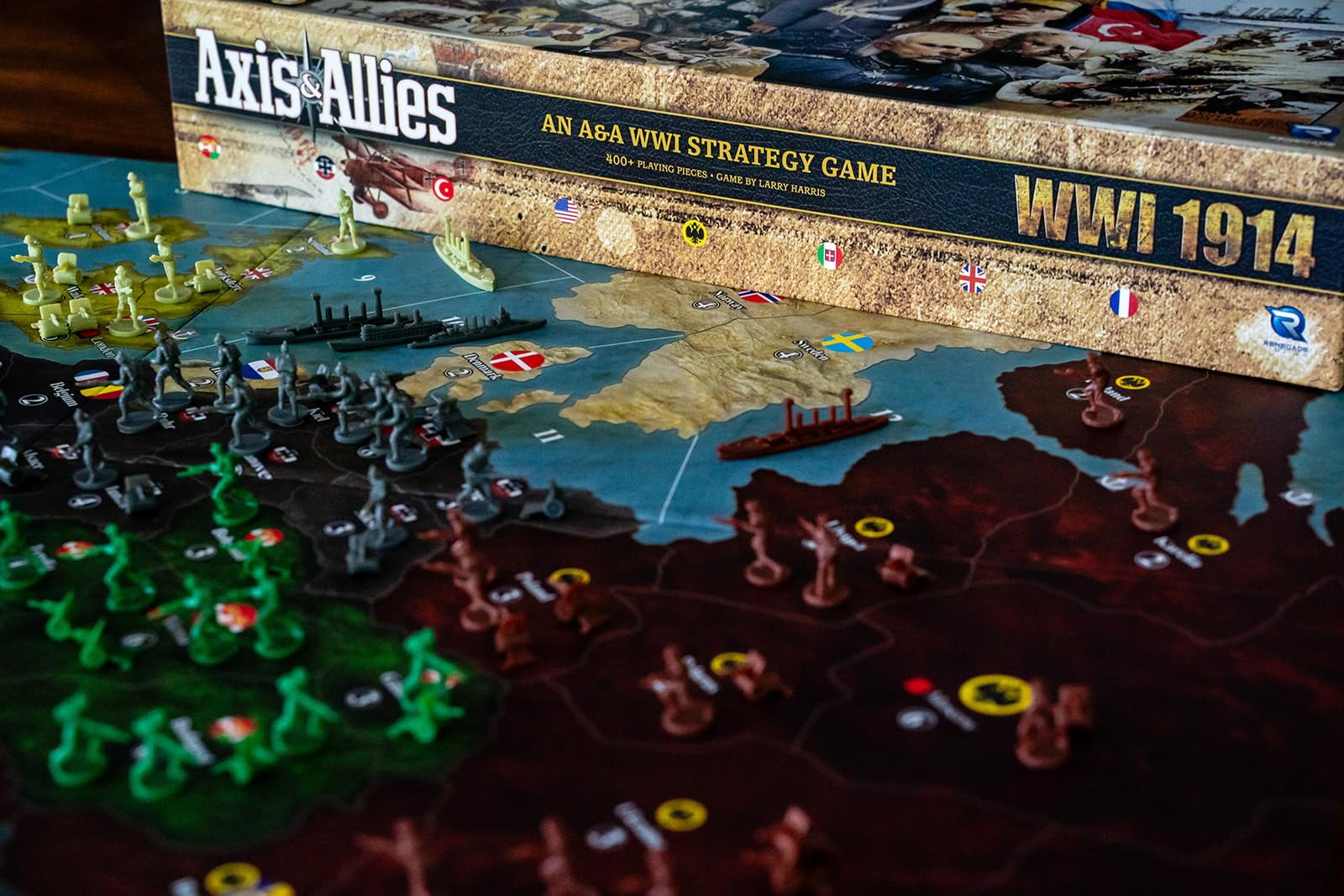 Renegade Game Studios Axis & Allies: WWI 1914 Board Game 3