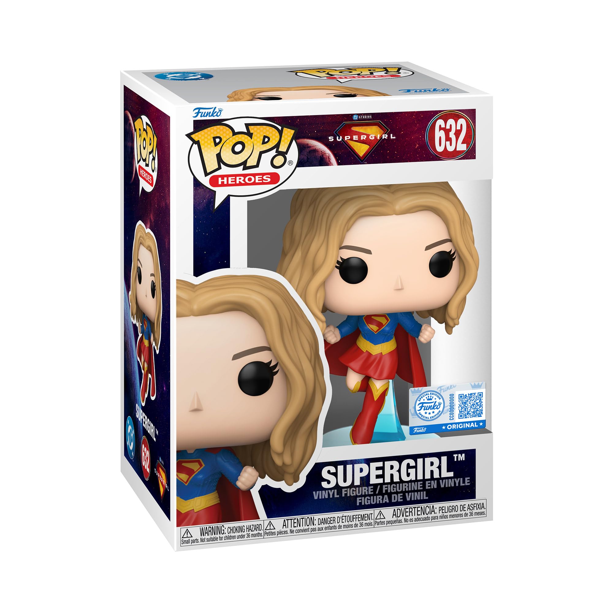 Funko Supergirl (2026) Movie Chibi Vinyl Figure #90797 | 3.75 in