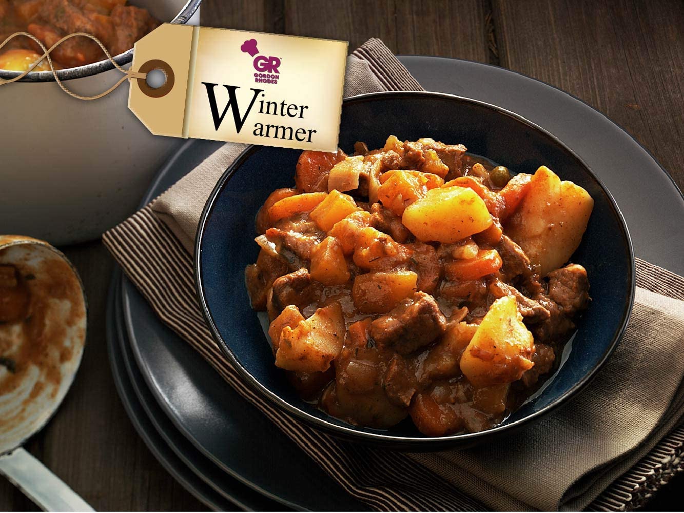 Gordon Rhodes - Slow Comfortable Stew Gourmet Recipe Sauce Mix 75g 5