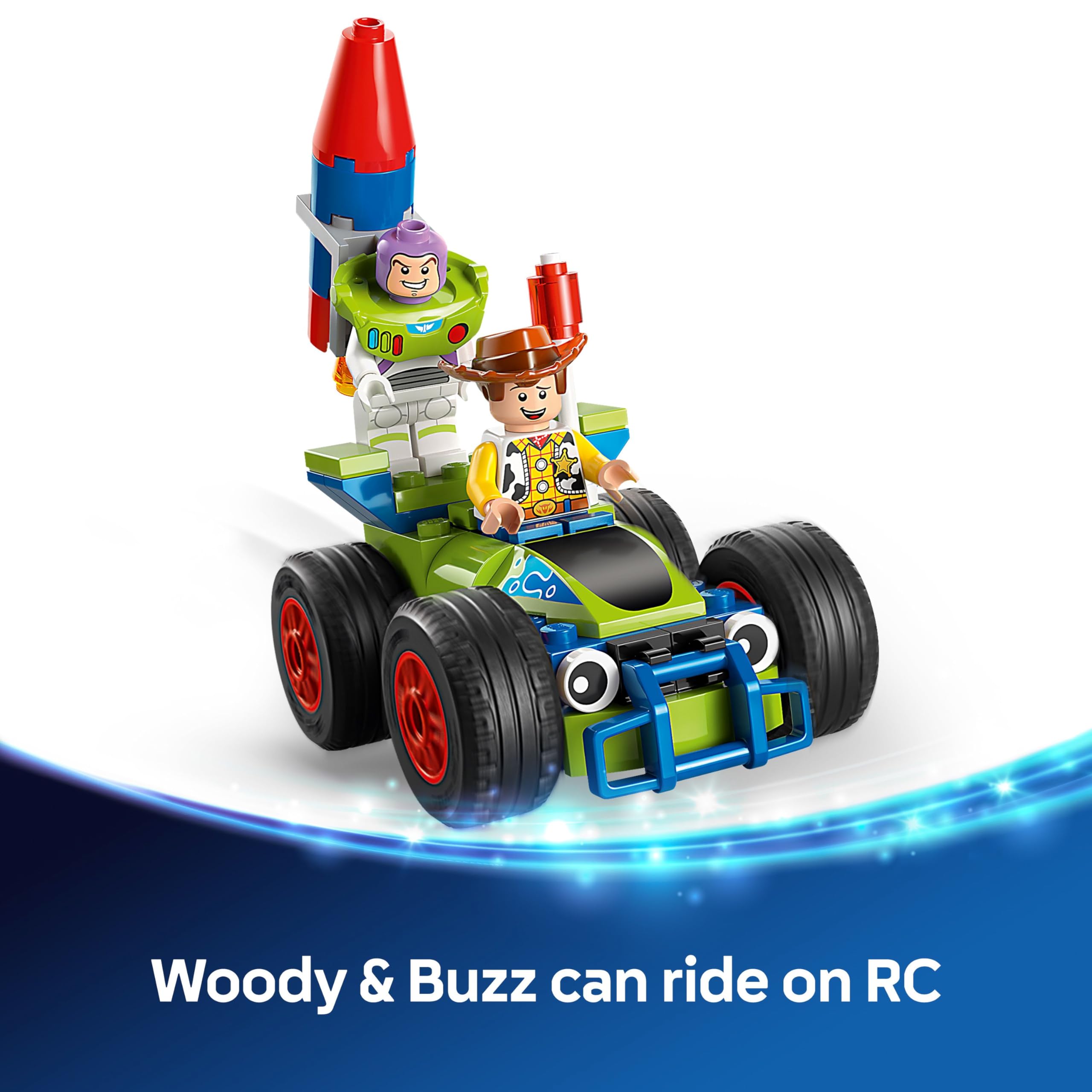 LEGO Disney and Pixar Toy Story Celebration Train & RC Car Building Set | Ages 4+ 7
