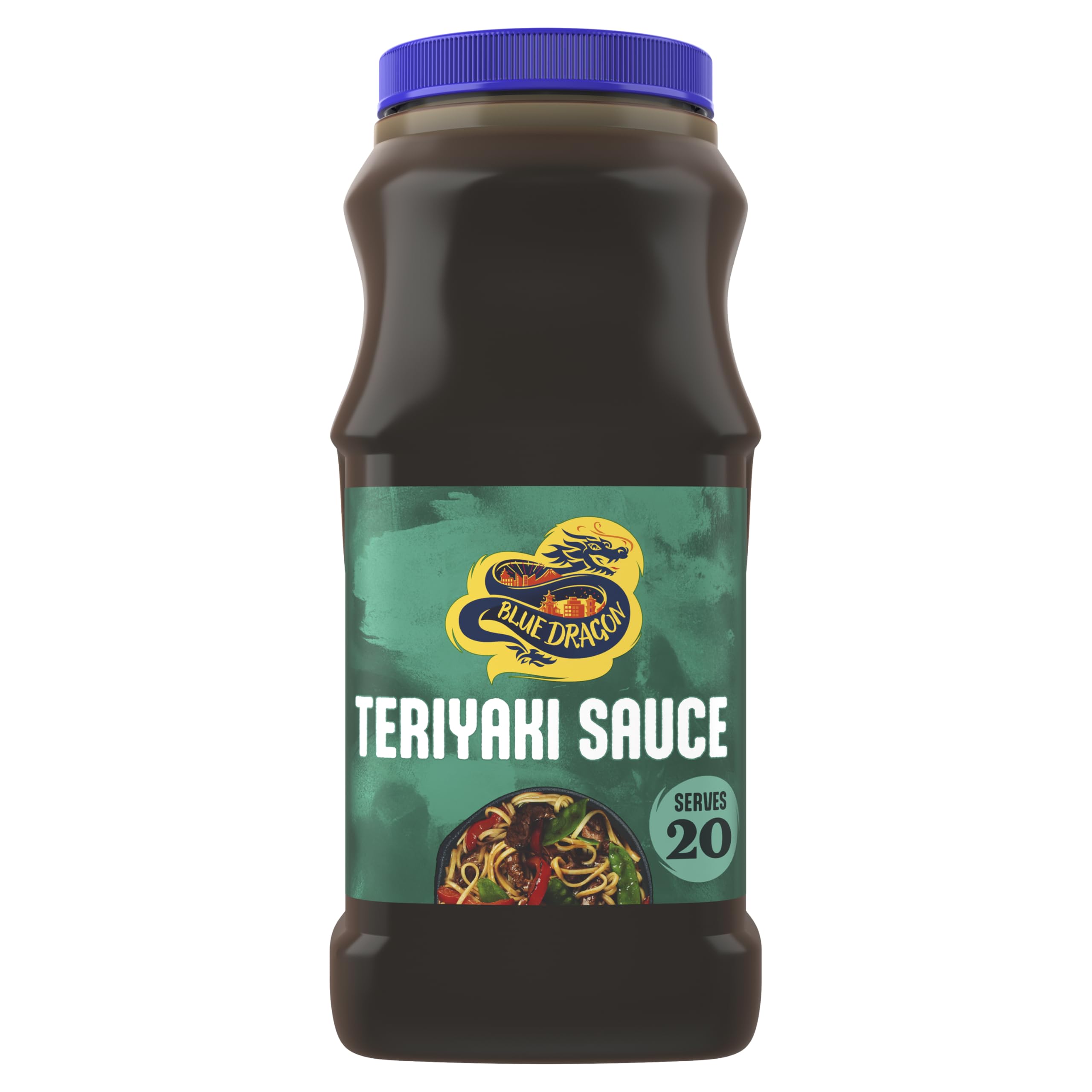 Blue Dragon Teriyaki Sauce - Authentic Japanese Marinade & Stir Fry Sauce | 1L Bottle