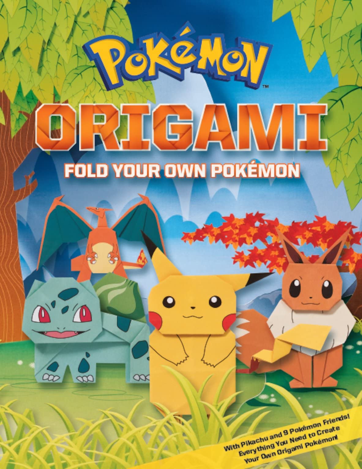 Scholastic Pokemon Origami: Fold Your Own Pokemon Activity Book | Ages 7-10 | 80 Pages 1