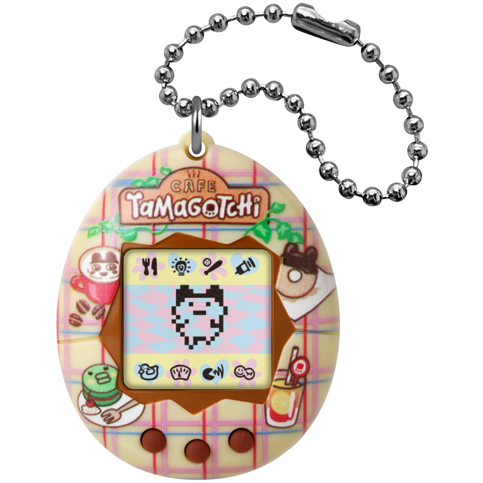 Tamagotchi Bandai Original Tama Café Digital Pet - Electronic Virtual Pet Toy for Kids 8+