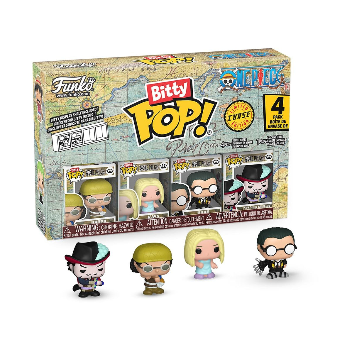 Funko Bitty Pop! One Piece - Usopp 4 Pack [Vinyl]