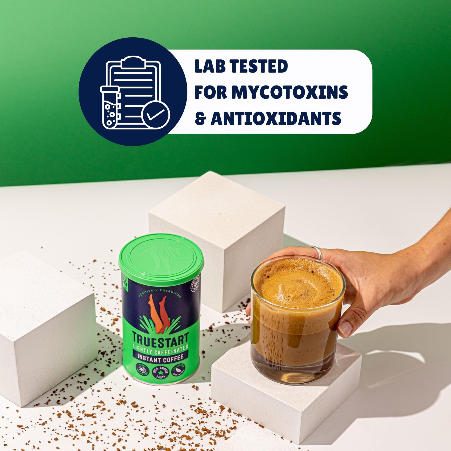 TrueStart - Barista Grade Lightly Caffeinated Instant Coffee (100g)