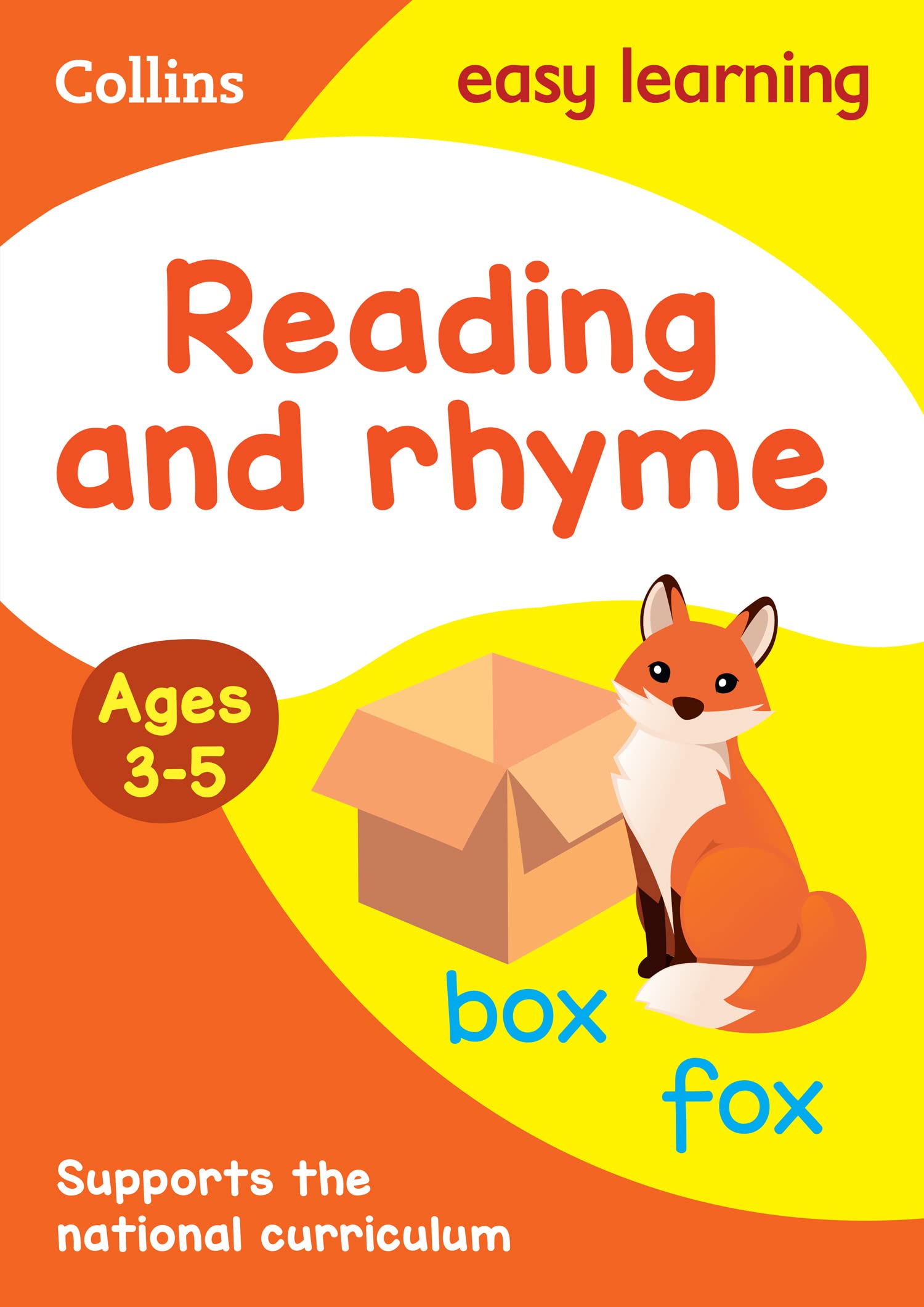 Collins Reading and Rhyme Ages 3-5 (Collins Easy Learning Preschool) | Paperback | English