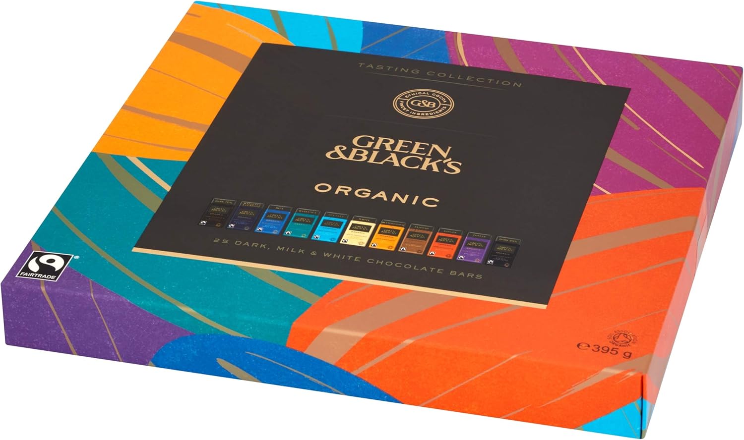 Green &amp; Black's Bio-Schokoladenriegel der Tasting Collection, 395 g 8
