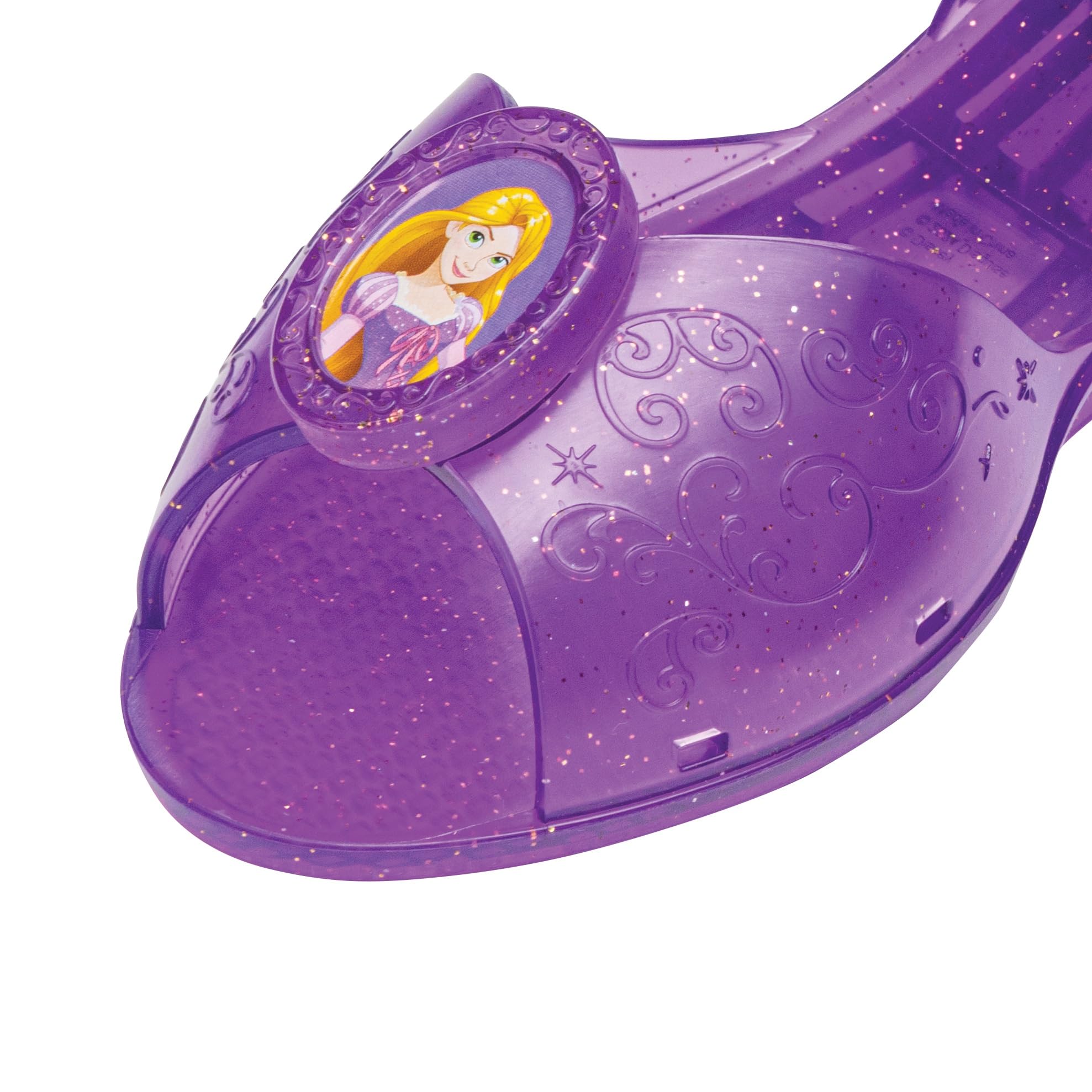 Disguise Disney Princess Rapunzel Jelly Shoes for Kids - Official Licensed Footwear | One Size