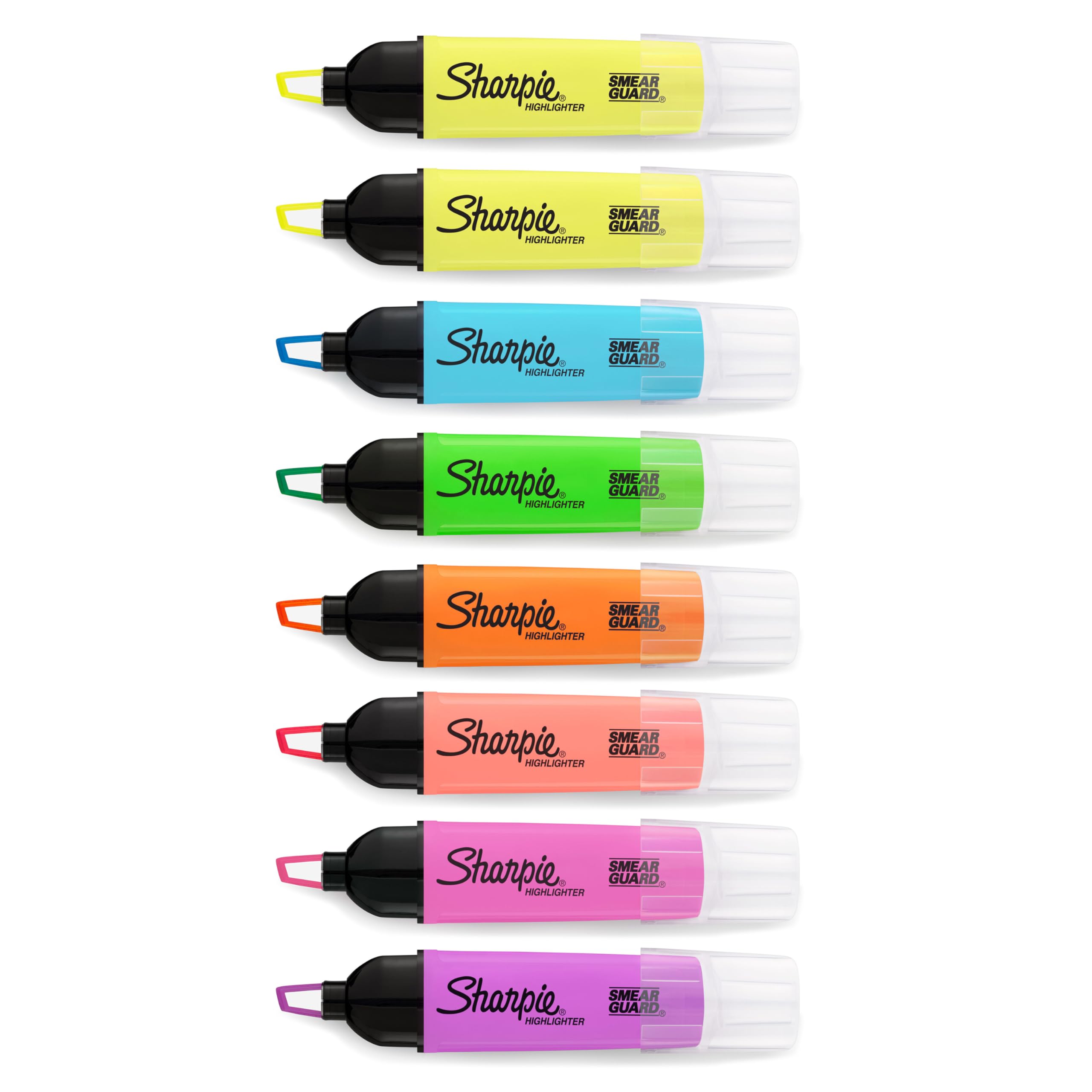 Sharpie Clear View Highlighters - See-Through Tip, Chisel Tip, Quick-Drying Ink | 8 Pack 7